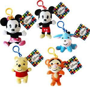 Disney Characters Soft Plush Toys Winnie The Pooh Mickey Mouse Cartoon Kids Cool