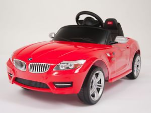 Licensed BMW Battery Power Ride on Toy Kids Remote Control Car Wheel Key Lights