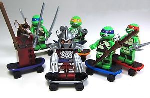 New Teenage Mutant Ninja Turtles Set Mini Minifigure Building Toy Action Kids