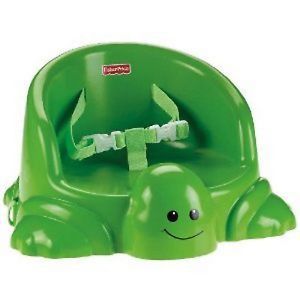 Fisher Price Baby Booster Seat Chair Turtle Green Infant Child V3390 New