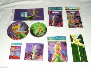 New Tinker Bell Fairies Just Choose You Need  Party Supplies
