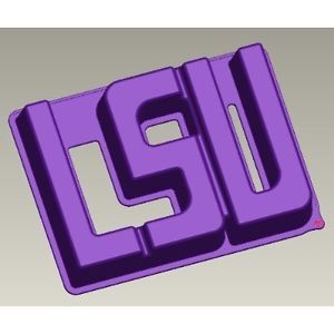 LSU Tigers Cake Pan BCS Championship Party Supplies Tailgate Sec Geaux Tigers