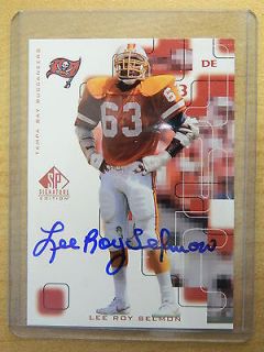 Tampa Bay Buccaneers Lee Roy Selmon Autograph Upper Deck Trading Card 1111