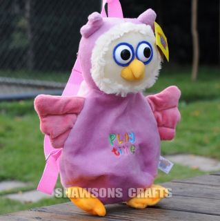 Timmy Time Character Plush Children Backpack 13" Otus Little Night Owl Kids Bag