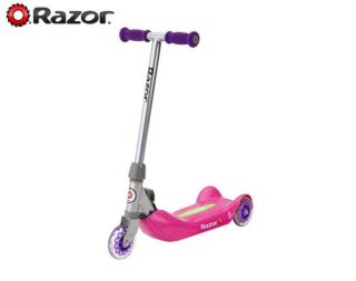 Razor Jr Kiddie Kick Kids Folding Scooter 3 Wheel Design New Blue or Pink