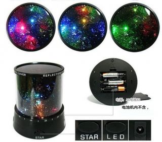 Stars Planetarium Projection Lamp Projector LED Night Light Baby Toy Lighting 1