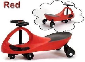 New Fun Car Push Wiggle Scooter Toy Plasma for Kids Children Red Color