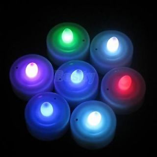12pcs Changing Color LED Candle Candles Wedding Party Favor Decor New