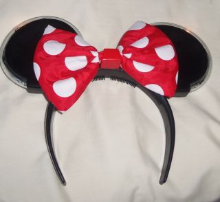 Disney Minnie Mouse Ears Headband Light Up Flash Child