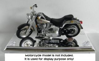 Harley Davidson Chrome Ornament Stand for 1 18 Scale Maisto Motorcycles