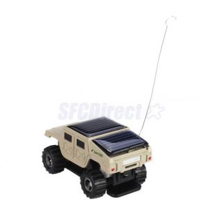 Kids Toy Mini Radio Micro RC Remote Control Racing Car Rechargeable Solar Power