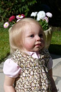 Reborn Toddler Baby Girl Doll Prototype Jannie de Lange Andres Kit