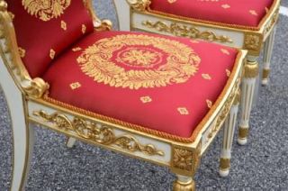 Set of 2 Gianni Versace Chairs Retail Over $2500 A Chair NR 1