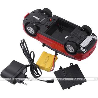 1 24 Scale Porsche Cayenne Mini RC Remote Control Electric Racing Car Toy Red