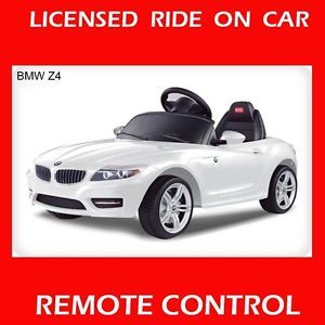 BMW Z4 Licensed Ride on Toy Car Remote Control Battery Operated Power Wheels RC