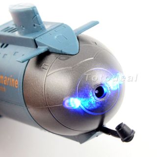 Electric Mini Radio Remote Control RC RTR Motor Toy Submarine Three Propellers