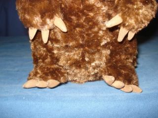 Plush Beaver Gund 11½ " Stuffed Animal Toy Kohls Kids 6P3 Big Teeth and Tail