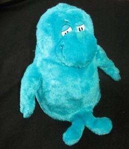 Dr Seuss Big Blue Fish Plush Stuffed Animal Play Toy Kohl's Cares for Kids