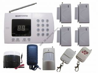 K02 99 Zones Wireless PIR Home Security Alarm Burglar System Auto Dial Dialing