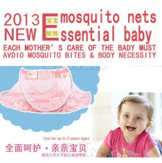 Foldable Baby Bed Mosquito Net Instant Tent Crib Multi Function Playpen Pop Up