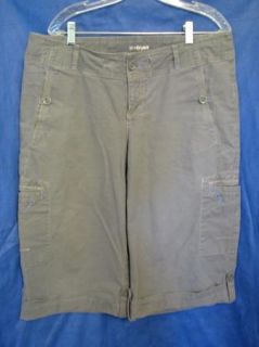 Lane Bryant Gaucho Cropped Jeans Pants Capris Denim 14
