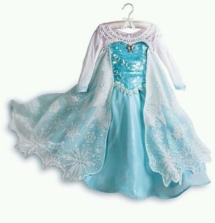  Elsa Frozen Dress Size 6 New Limited Edition RARE Sold Out