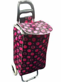 Large Hand Folding Shopping Grocery Trolley Multi Purpose Foldable Cart Bag New