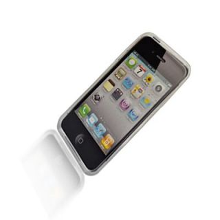 New Generic TPU Rubber Case for Apple iPhone 4G White
