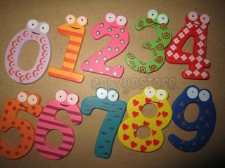 Wooden Fridge Magnet 26 Letter Alphabet Number Educational Toy Baby Kid 3 Style