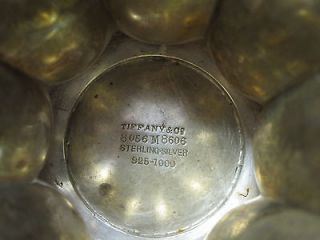 Vintage Tiffany Co 8056M8606 Sterling Silver 925 Fruit Bowl Dish Ornate