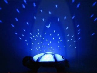New Twilight Projector Night Light Turtle Night Sky Constellation Kid Toy Lamp