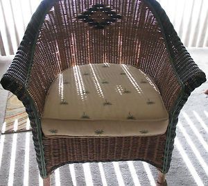 Pair Lovely Wicker Chairs Very Very Good Condition Must See
