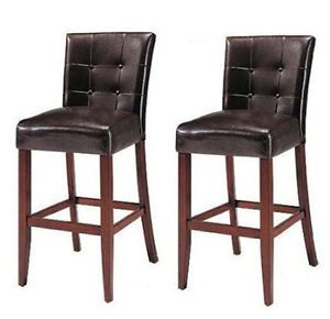 Beverly Counter Height Chairs Bar Stools Set of 2 Same Day Shipping