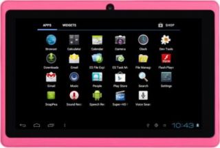 7" Pink UK Tablet Android 4 0 3 Netbook Notebook Mini Laptop WiFi Touchscreen