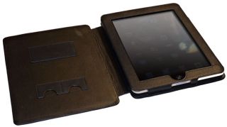 Apple iPad Flip Black Case Cover Stand Folio Wallet