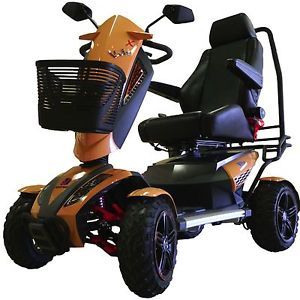 Monster S12X 4 Wheel Heavy Duty Outdoor Terrain Electric Power Mobility Scooter
