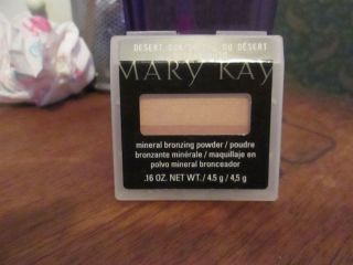 Mary Kay Mineral Bronzing Powder Desert Sun Great Price Retailed for $12
