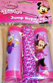 Disney Bow tique Minnie Mouse Daisy Duck Jump Rope Pink Purple New