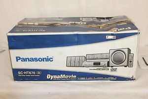 Panasonic SC HT670 DVD Home Theater Sound System Dyno Movie with Accessories