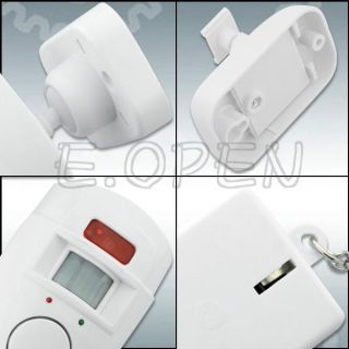 Wireless Infrared Detector Motion Sensor Remote Control Home Safety Alarm Alert