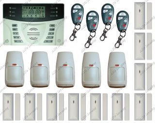 Wireless Home Security System House Alarm w Auto Dialer