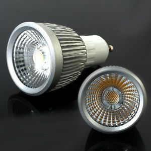 New 7W COB LED Light Bulbs GU10 770 Lumens LED Spotlight White Warm White