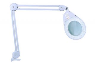 Zadro Natural Daylight LED Lighted Magnifying Clamp on Lamp 1 75x Magnification