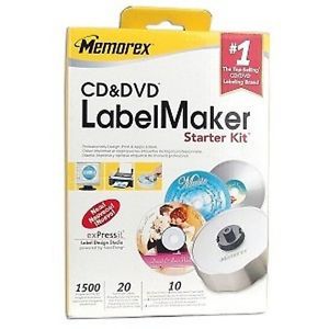 Memorex CD DVD Label Maker Starter Kit