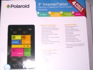 9" Polaroid Internet Tablet Parts Only PMID900 Bundle