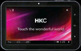 HKC 7 Google Play Internet Tablet Android 4 0 Ice Cream Sandwich 7 690590521353