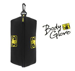 Body Glove Black Waterproof Organizer Hook Hanging Bag Coin Key Case Makeup Bag