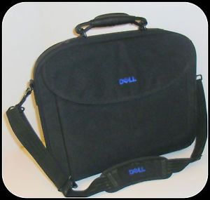 Dell Deluxe Nylon Laptop Notebook Tablet Carrying Case Shoulder Bag Black 17"