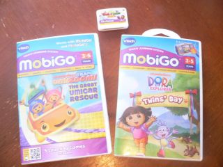 MobiGo Vtech 3 Learning Games Dora Umizoomi