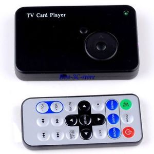 FKU USB HD Remote Control Digital TV Media Player TV Card Reader SD MMC MS MP4